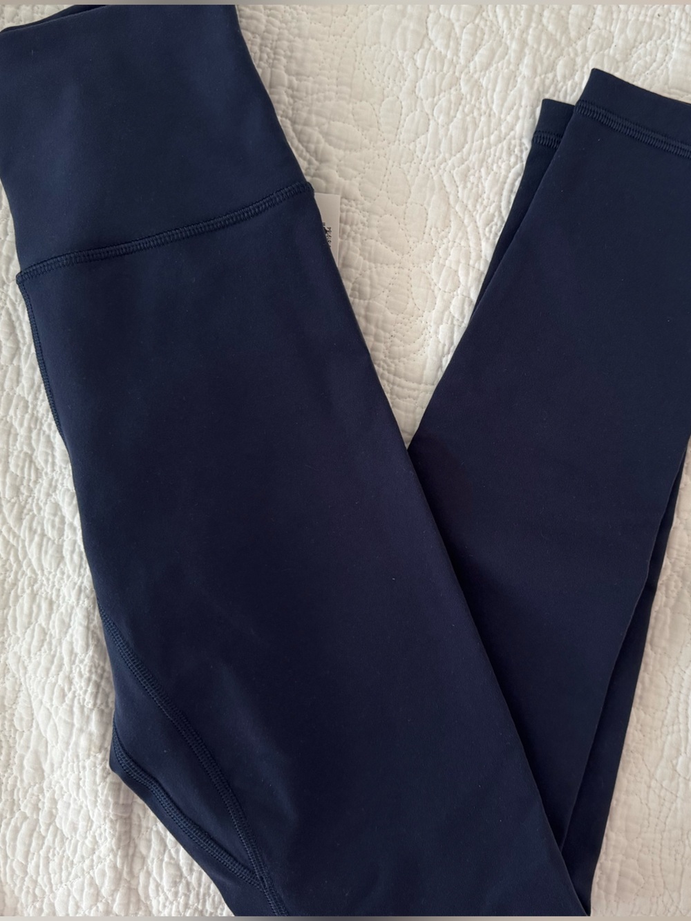 Aritzia Golden Life Navy Hi-Rise Leggings